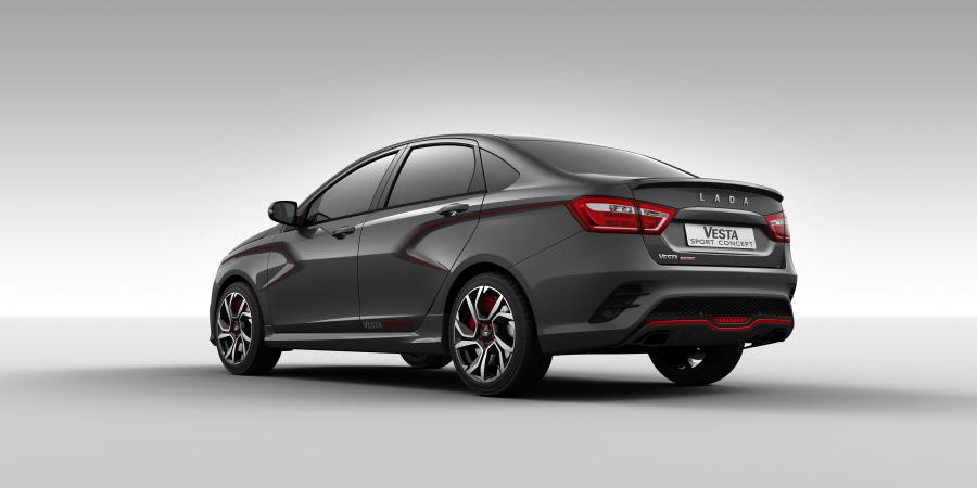  Lada Vesta Sport Concept 2016 года  (фото 4 из 6)